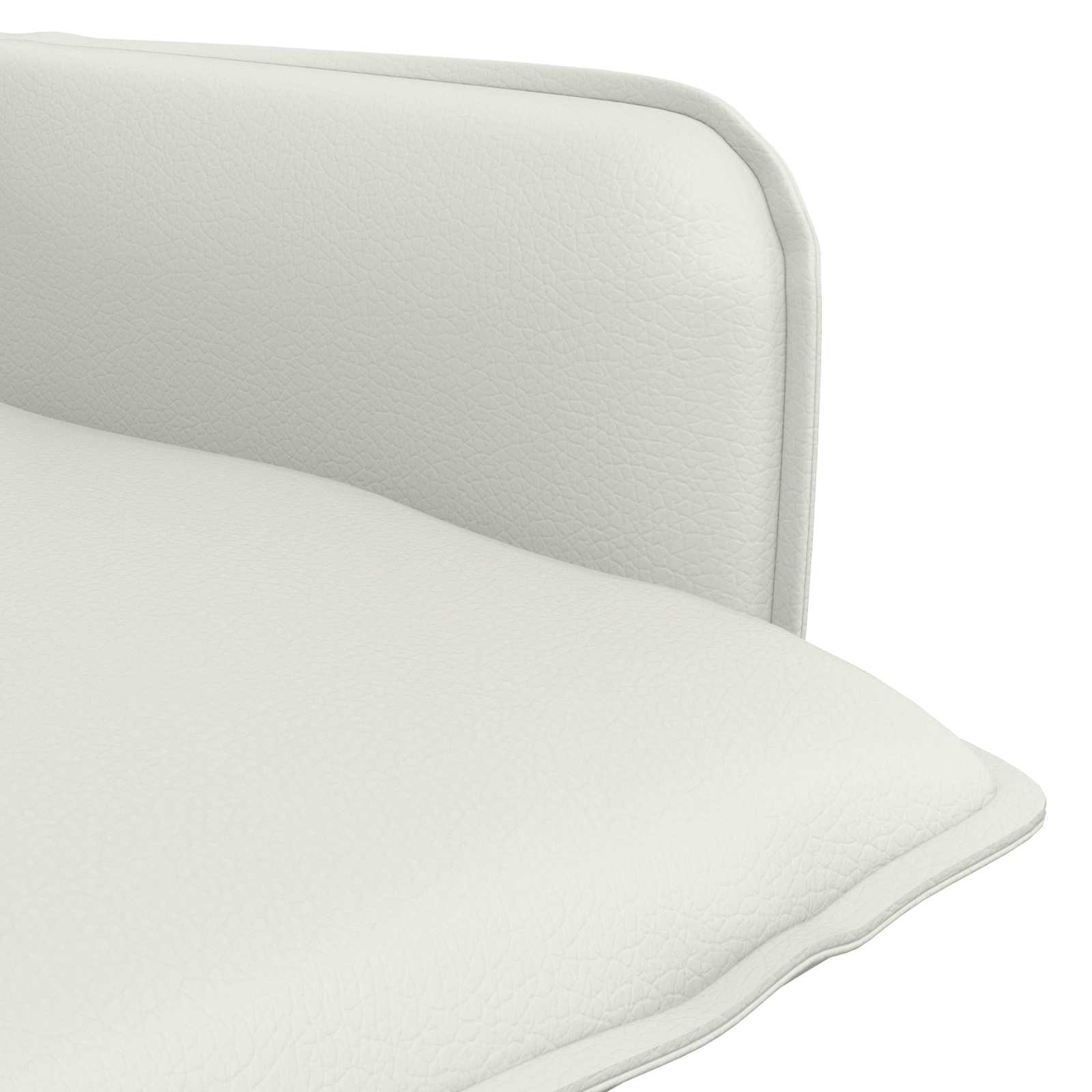 vidaXL Sessel Weiß Kunstleder – Bild 5