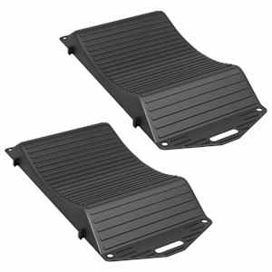 vidaXL Rehvikaitsjad 2 tk Must 44 x 20 x 4 cm PP