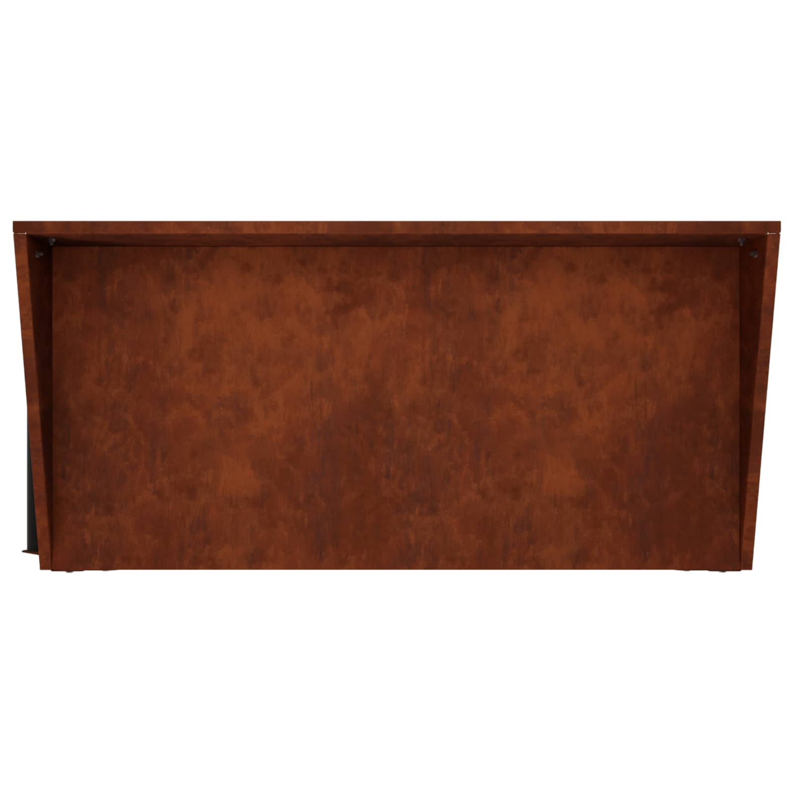 Pottafel met Wielen Roestkleurig 96 x 50 x 89 cm weervast staal image 7