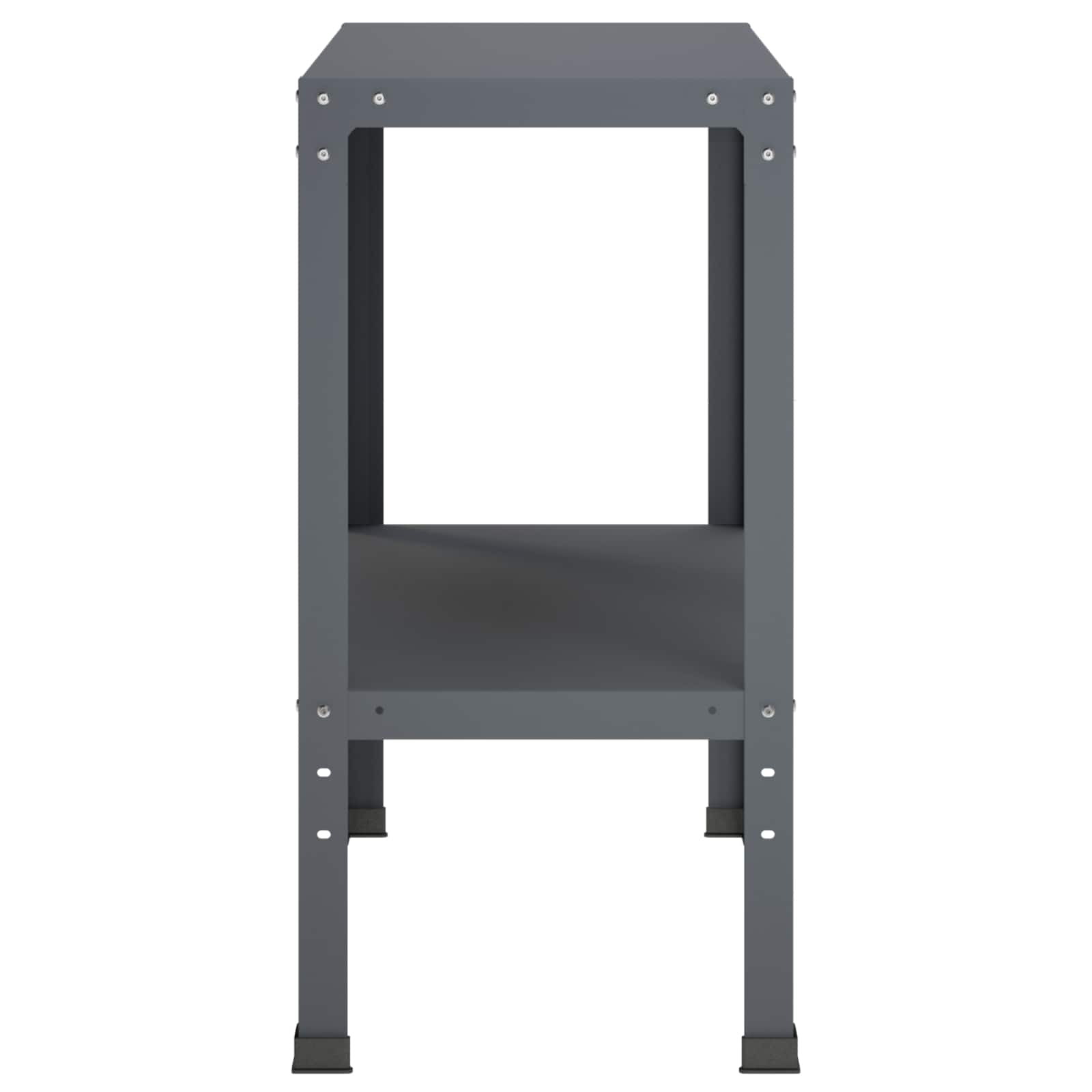 Planttafel 100 x 40 x 80 cm Gepoedercoat staal Antraciet image 4