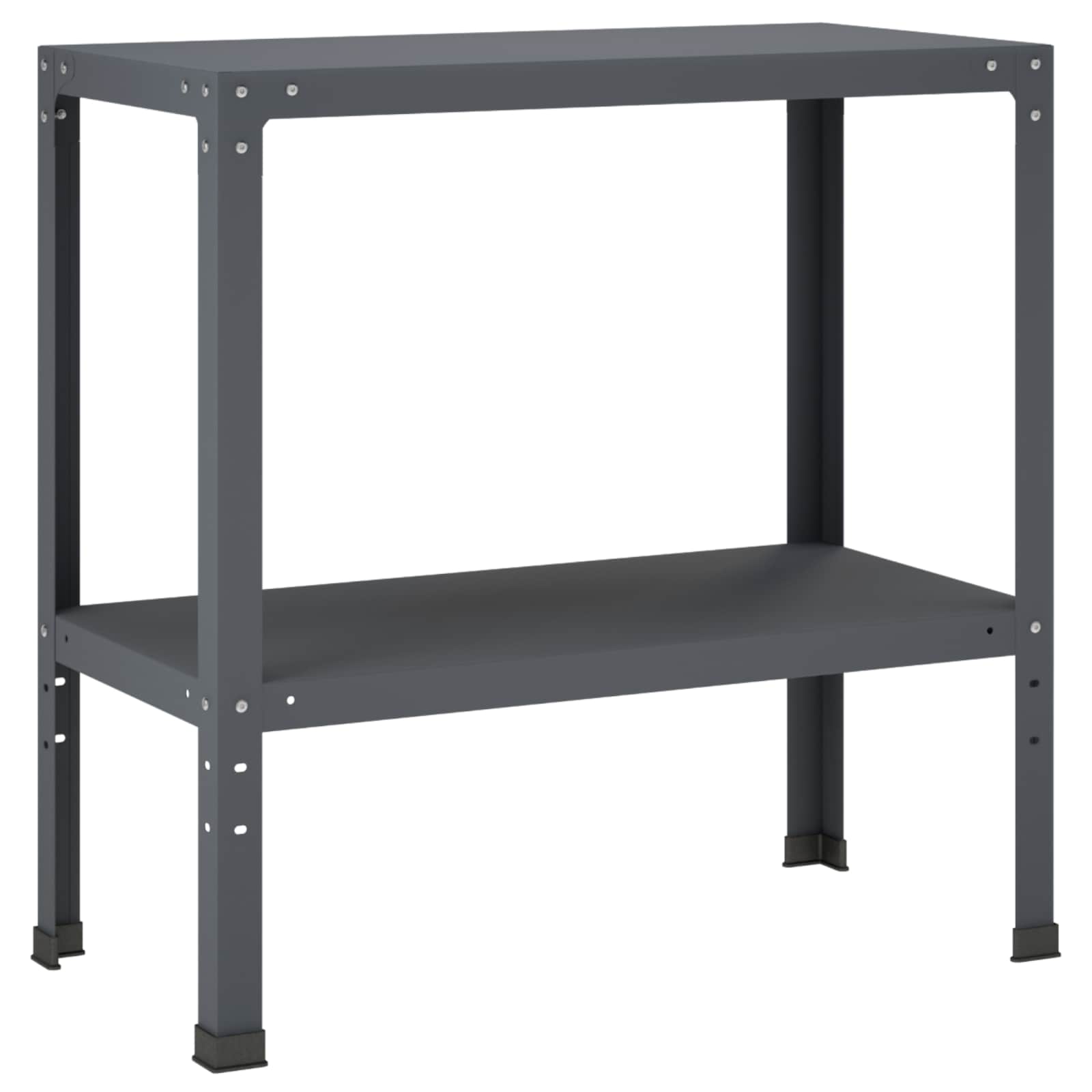 Planttafel 60 x 40 x 80 cm Gepoedercoat staal Antraciet image 2