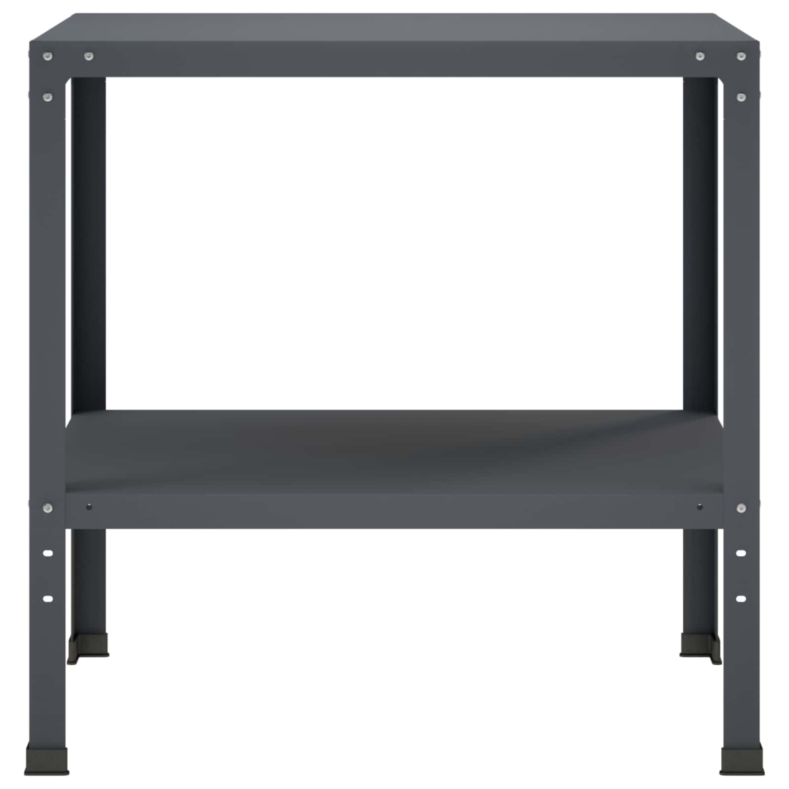 Planttafel 100 x 50 x 80 cm Gepoedercoat staal Antraciet image 3