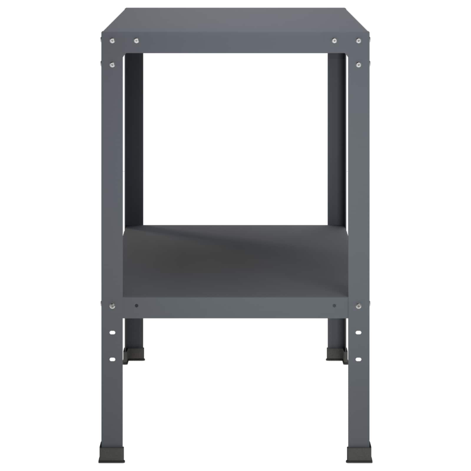 Planttafel 100 x 50 x 80 cm Gepoedercoat staal Antraciet image 4