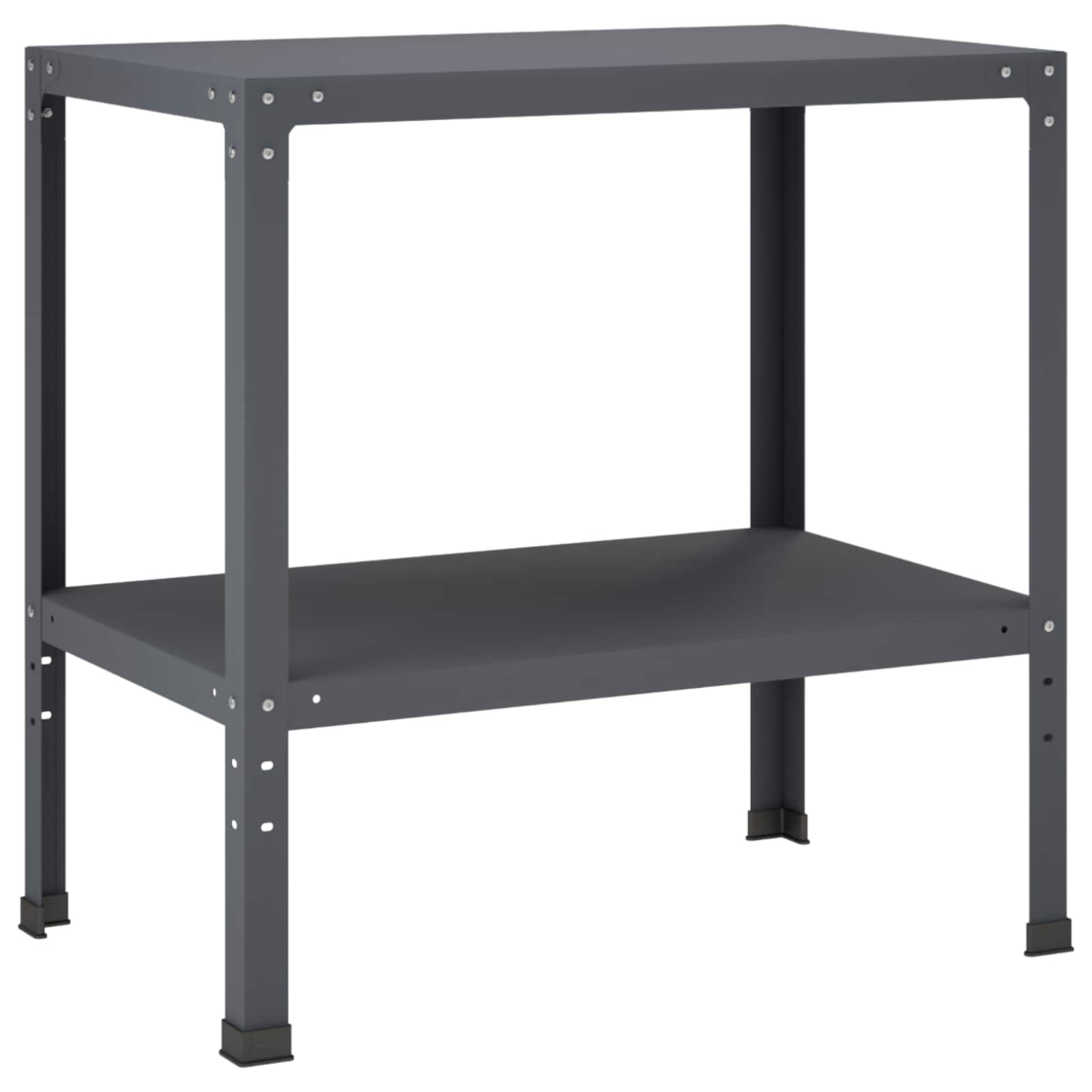Planttafel 80 x 50 x 80 cm Gepoedercoat staal Antraciet image 2