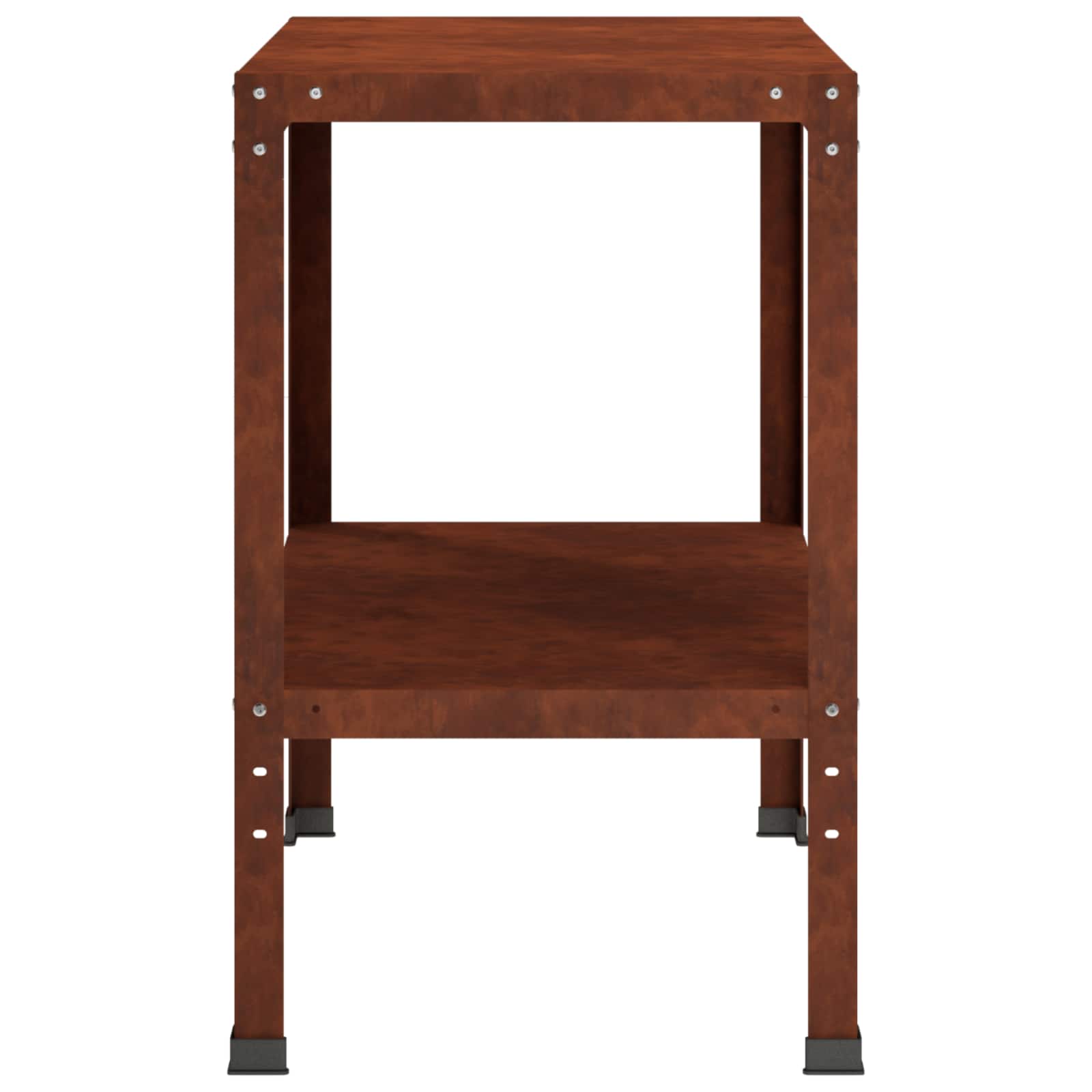 Planttafel 80 x 50 x 80 cm weervast staal Roestkleurig image 5
