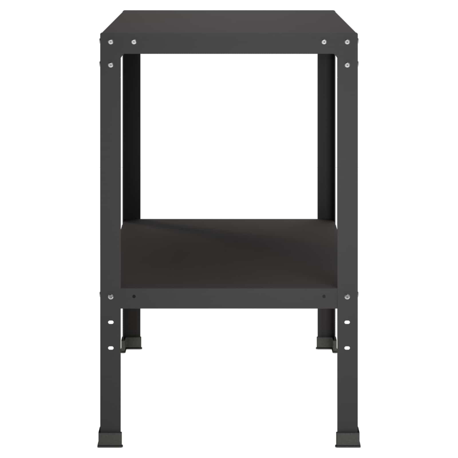 Planttafel 60 x 50 x 80 cm Gepoedercoat staal Zwart image 4
