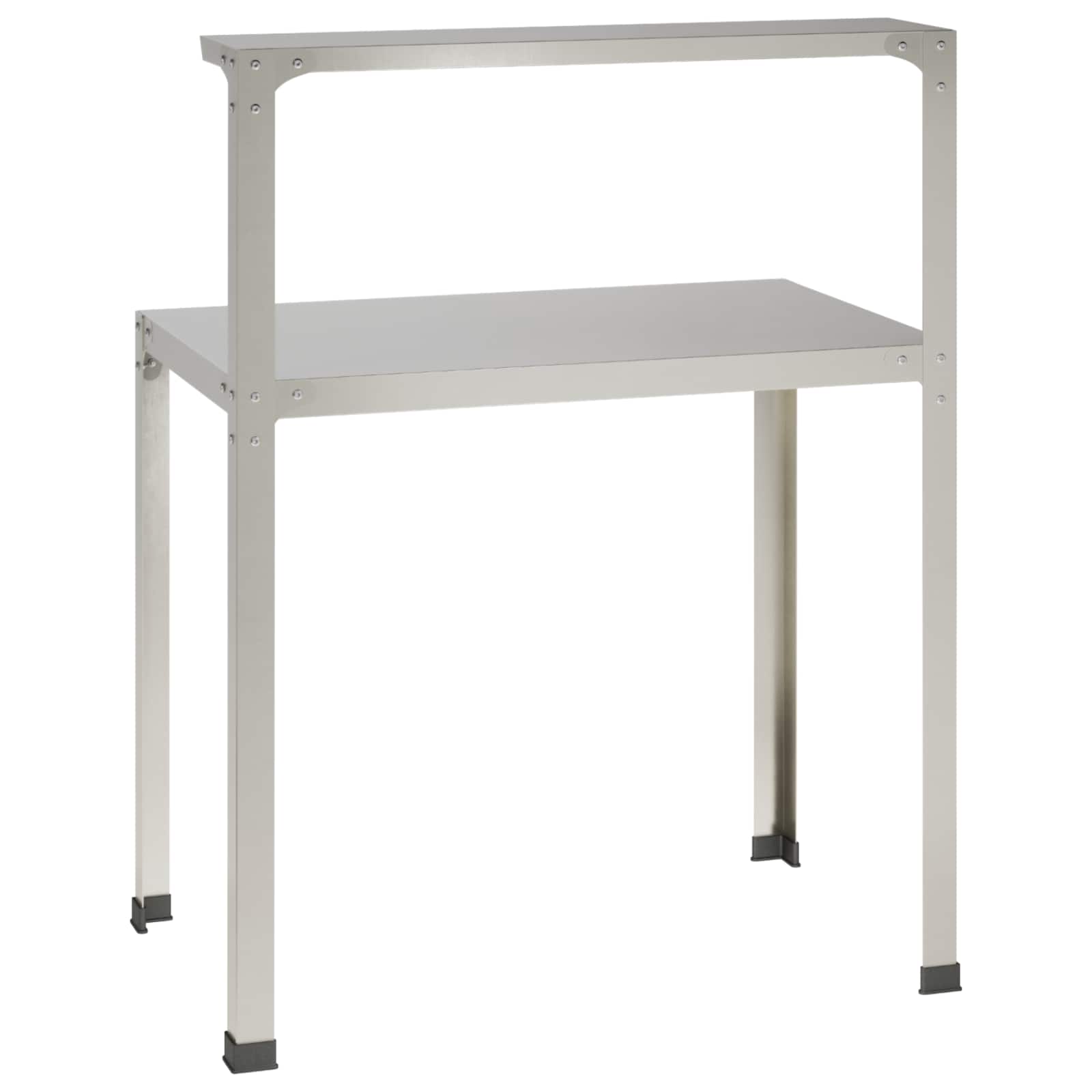 Planttafel 100 x 50 x 104 cm Roestvrij staal zilver image 5