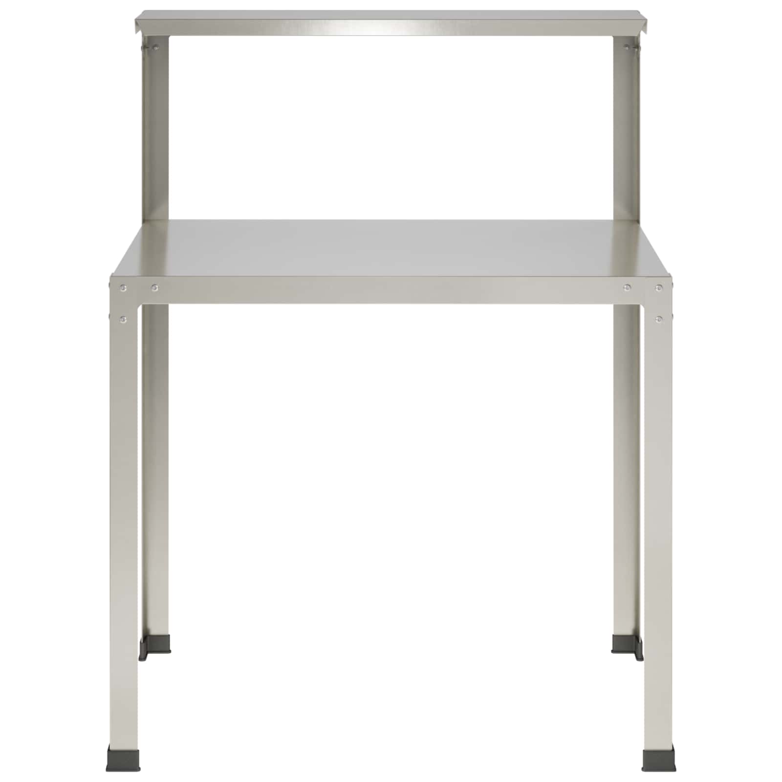 Planttafel 100 x 50 x 104 cm Roestvrij staal zilver image 3