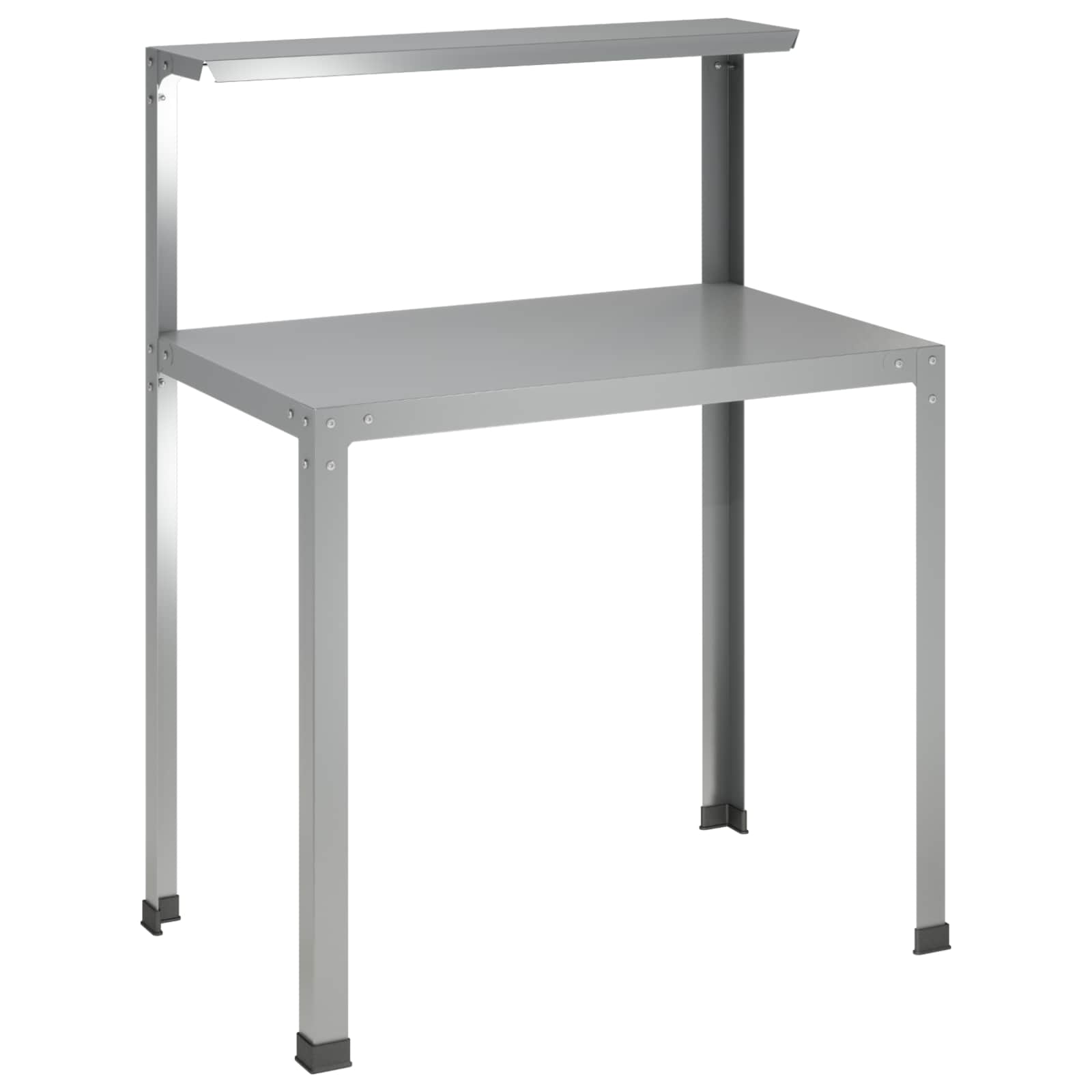 Planttafel 100 x 50 x 104 cm Gegalvaniseerd staal zilver image 2