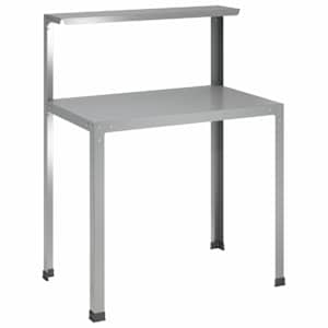 vidaXL Istutuslaud 100 x 50 x 104 cm Tsingitud teras H&otilde;bedane