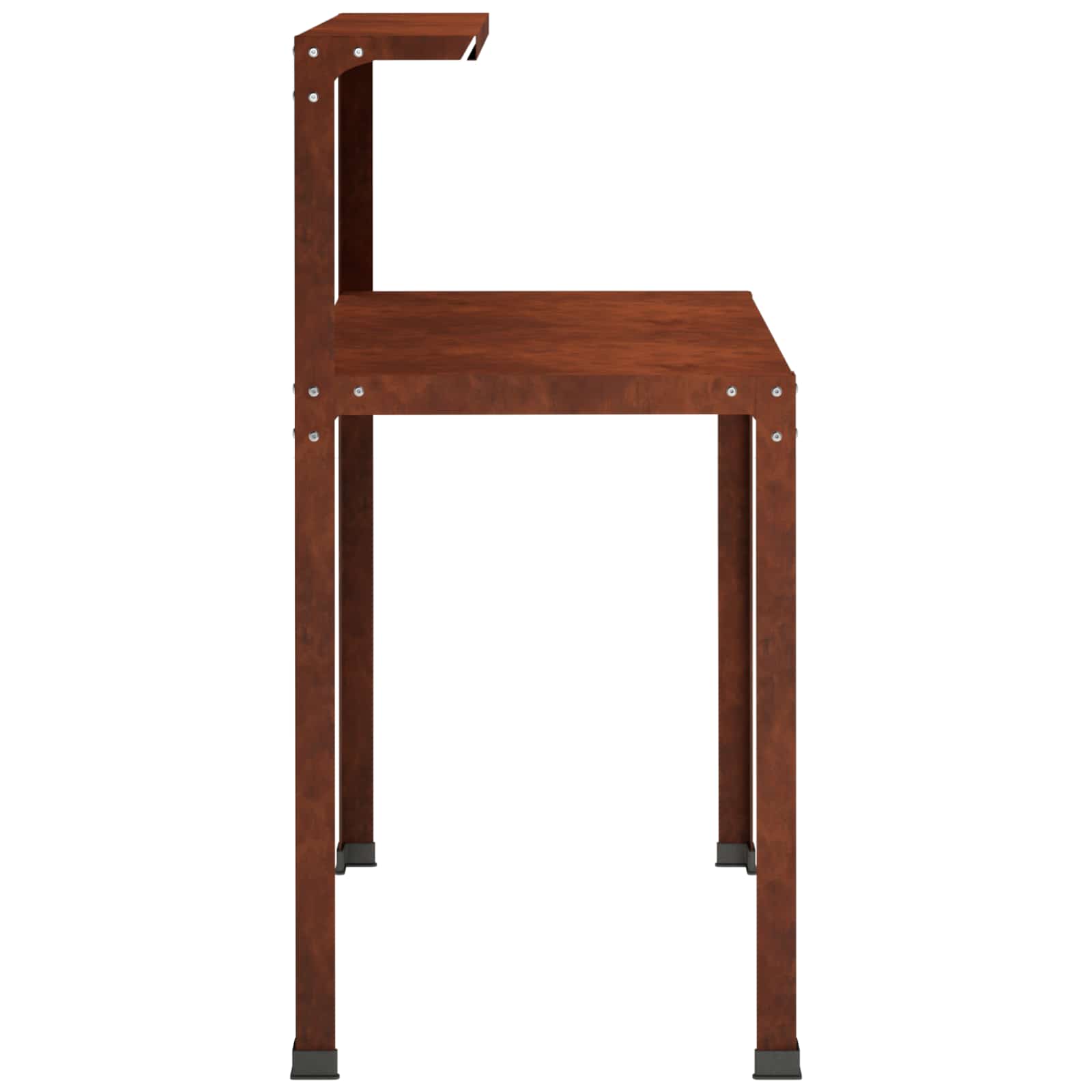 Planttafel 100 x 50 x 104 cm weervast staal Roestkleurig image 5