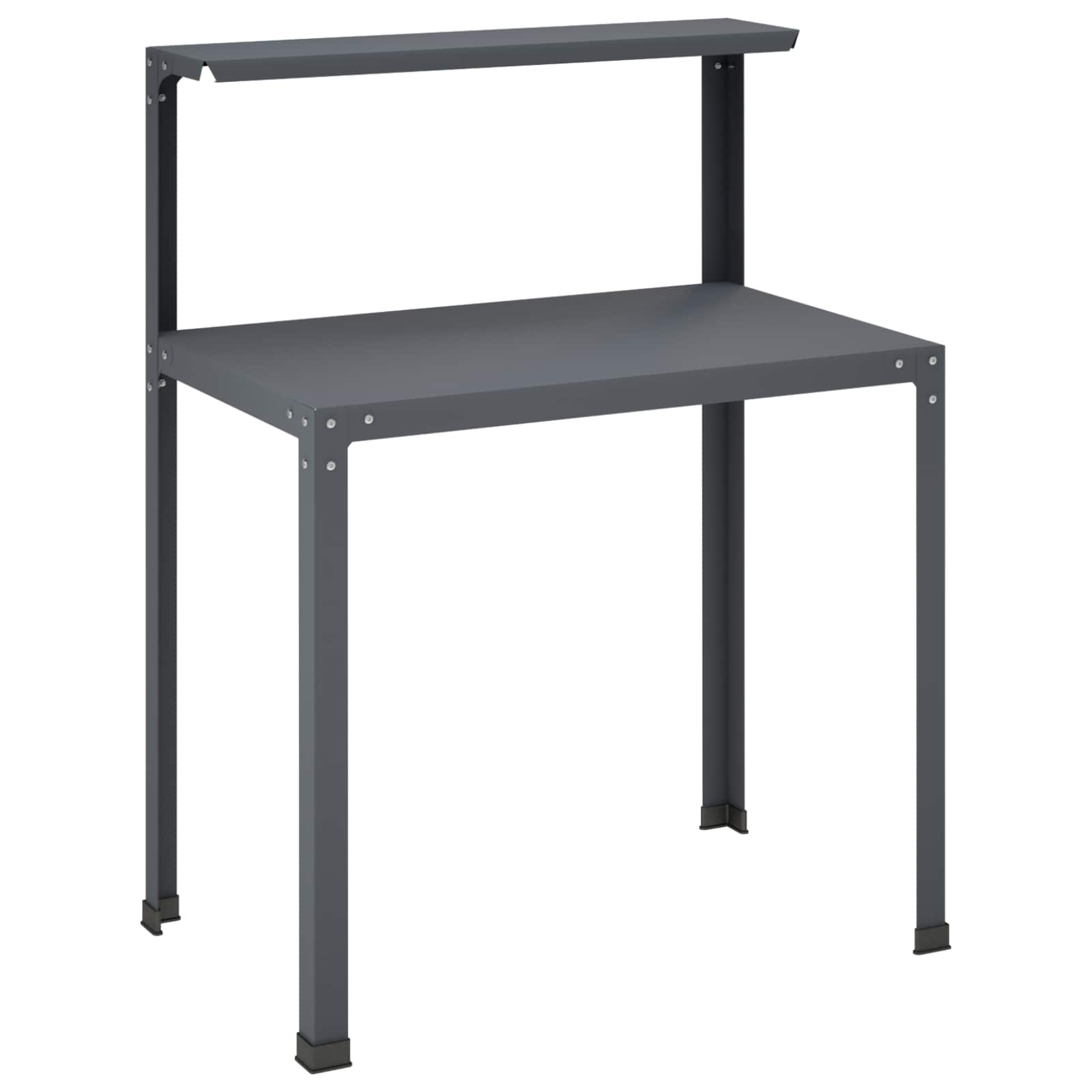 Planttafel 80 x 50 x 104 cm Gepoedercoat staal Antraciet image 2