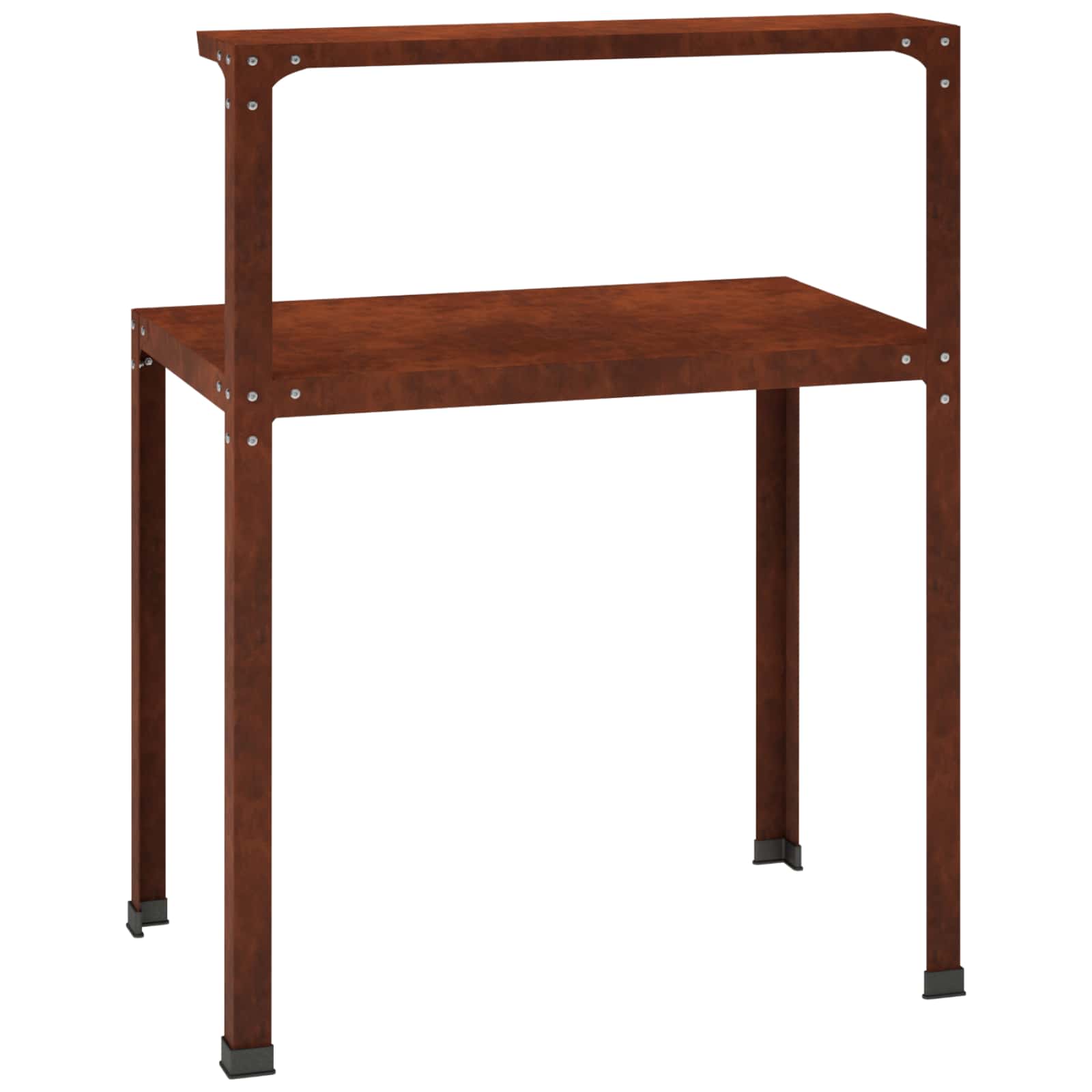 Planttafel 80 x 50 x 104 cm weervast staal Roestkleurig image 6