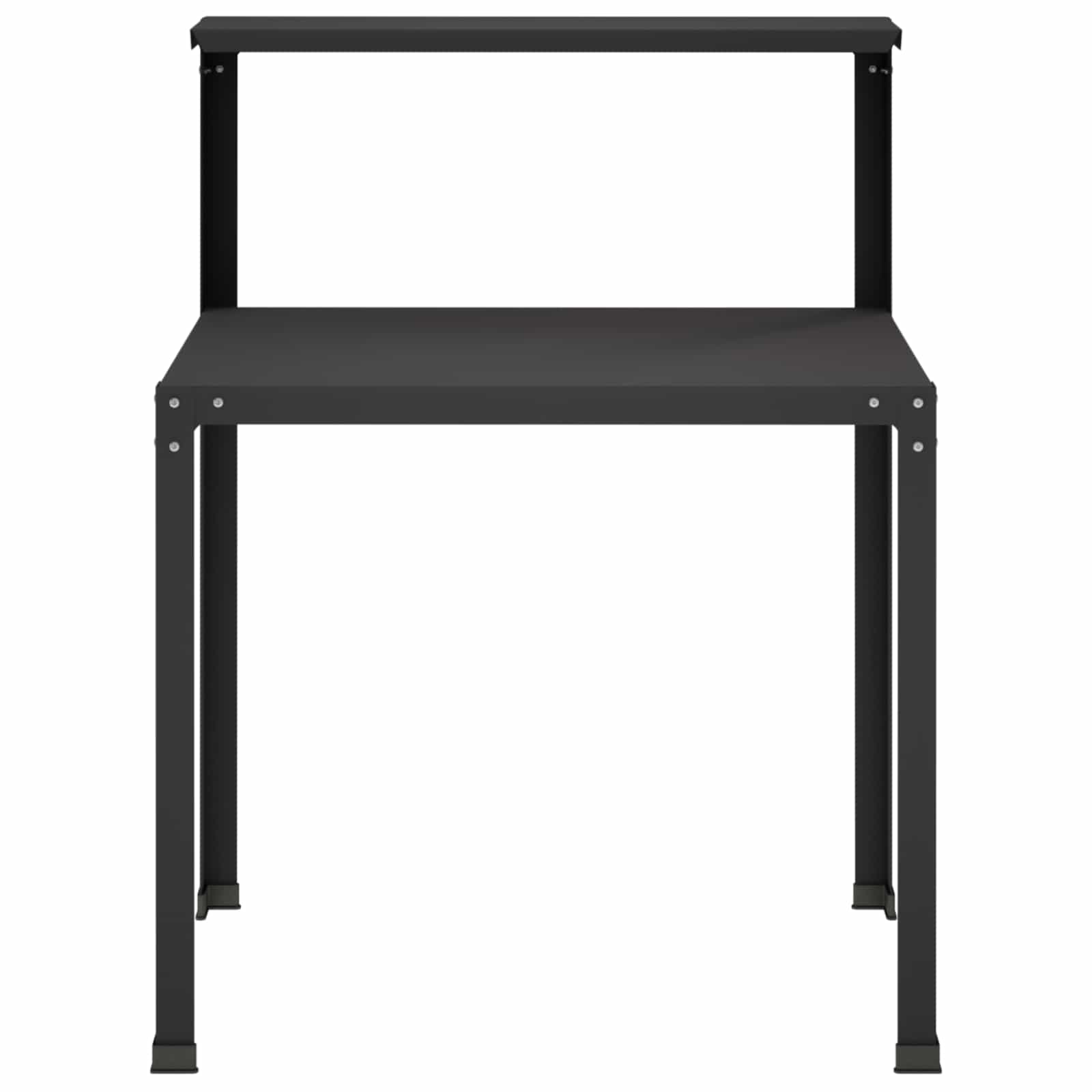 Planttafel 60 x 50 x 104 cm Gepoedercoat staal Zwart image 3