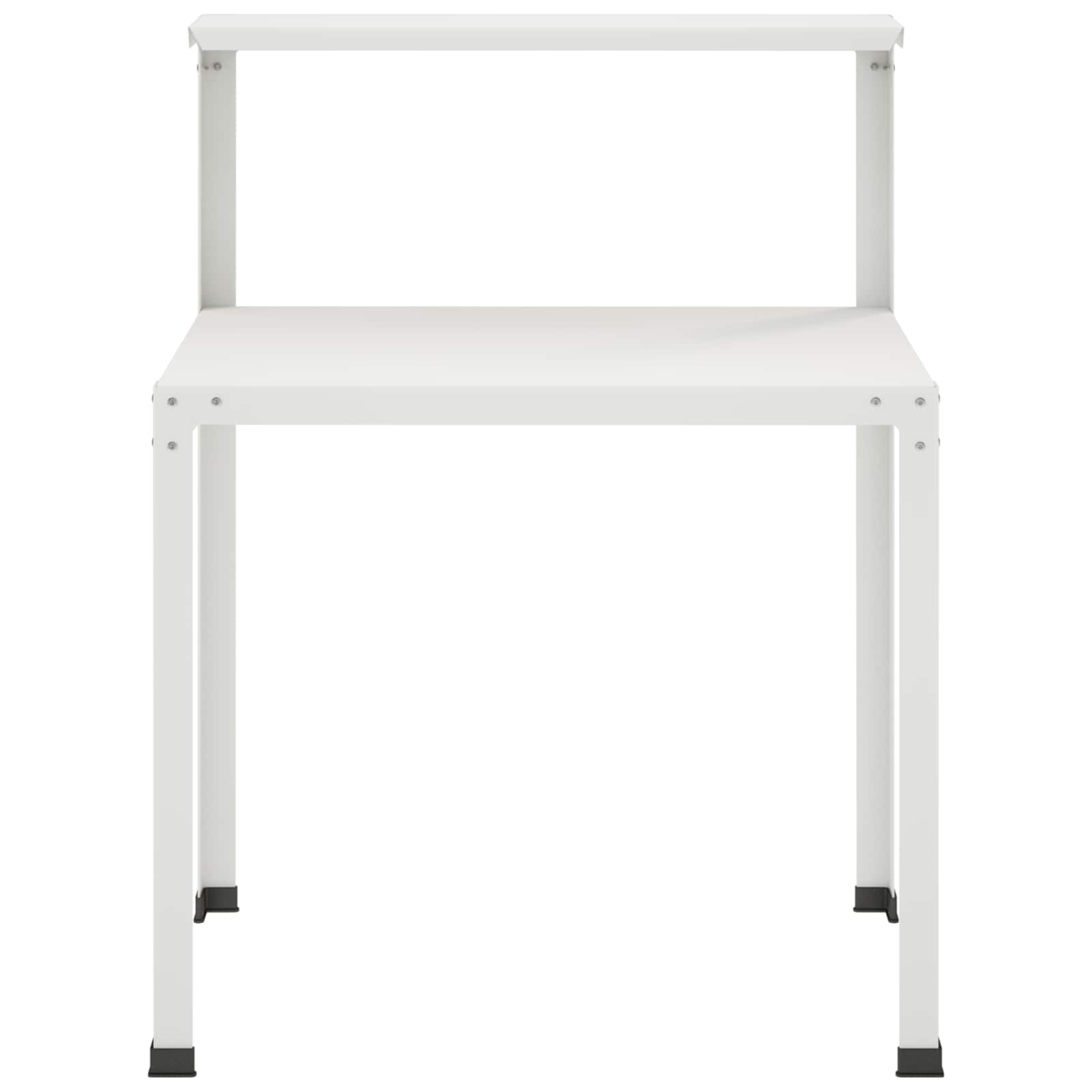 Planttafel 60 x 50 x 104 cm Gepoedercoat staal Wit image 3