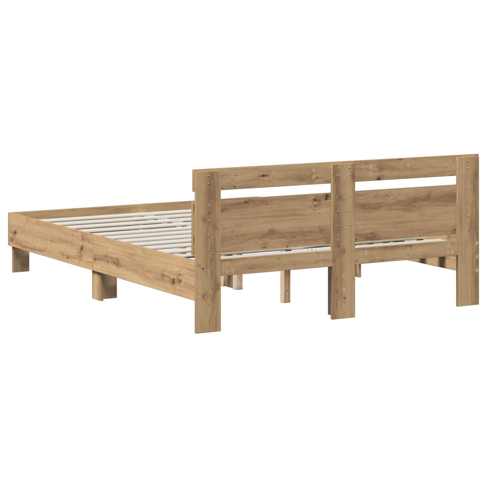 Sängyn runko Artisaanitammi 4FT6 Double Tekninen puu - Image 6