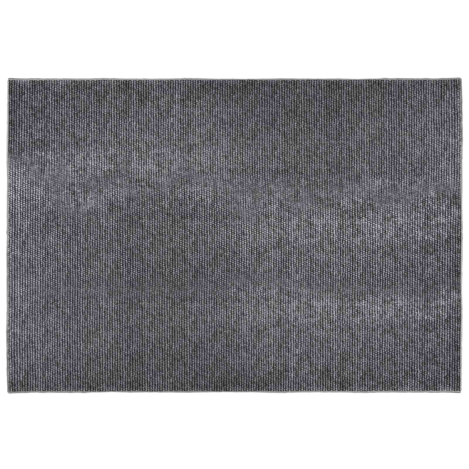 vidaXL Koberec Antracitová 160 x 230 cm 100% polyester 3 mm Prateľné