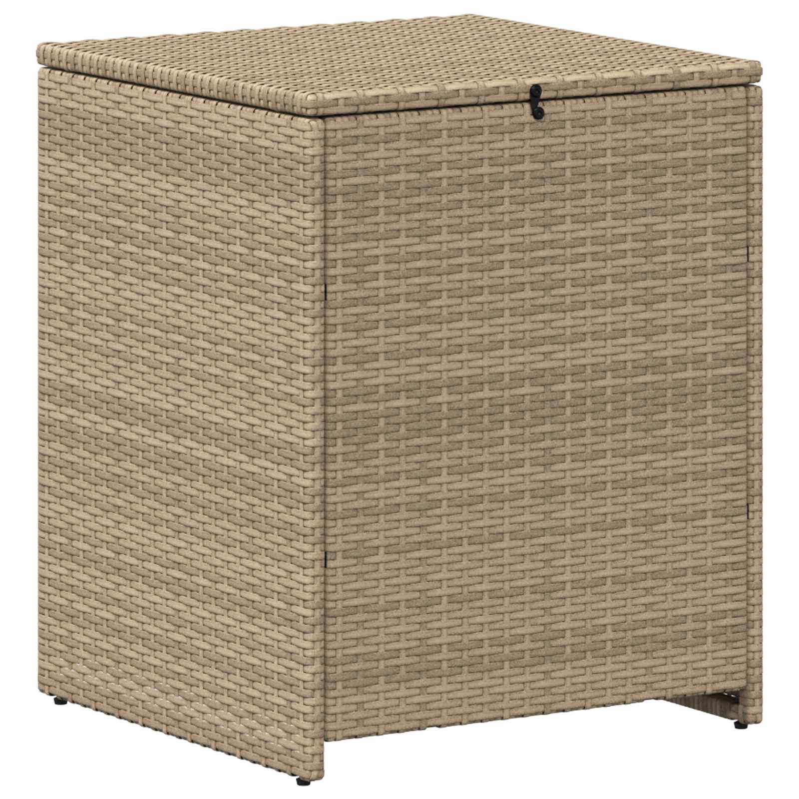 vidaXL Sofa Set 6 stk. Beige und Cremeweiß Polyrattan und Stahl – Bild 5