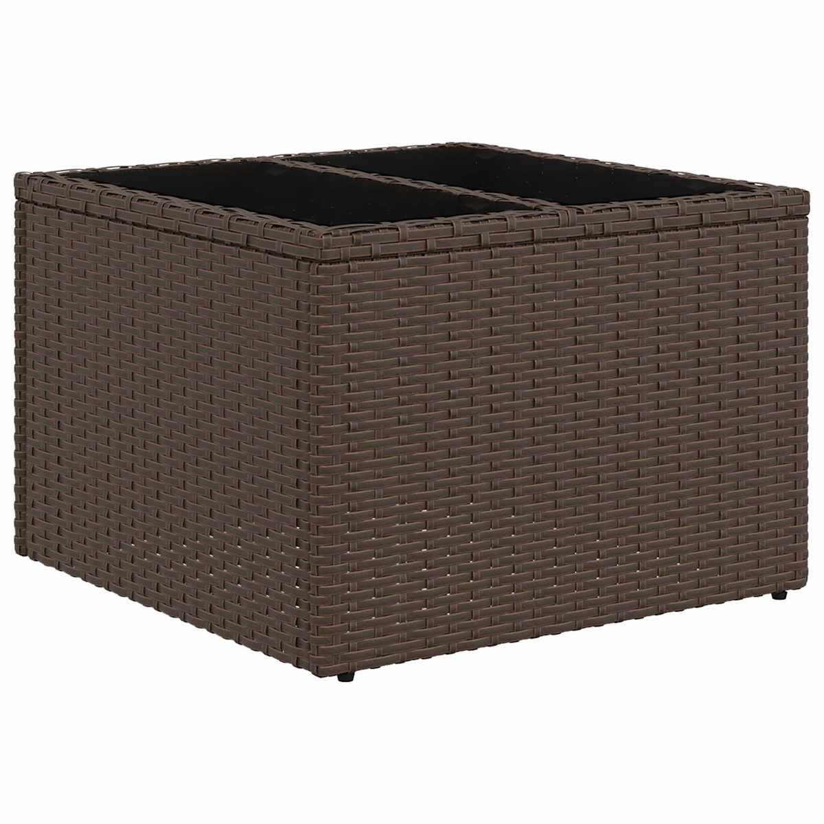 Sofa Sæt 8 stk. 55 x 55 x 37 cm Poly Rattan og Stål - Billede 6