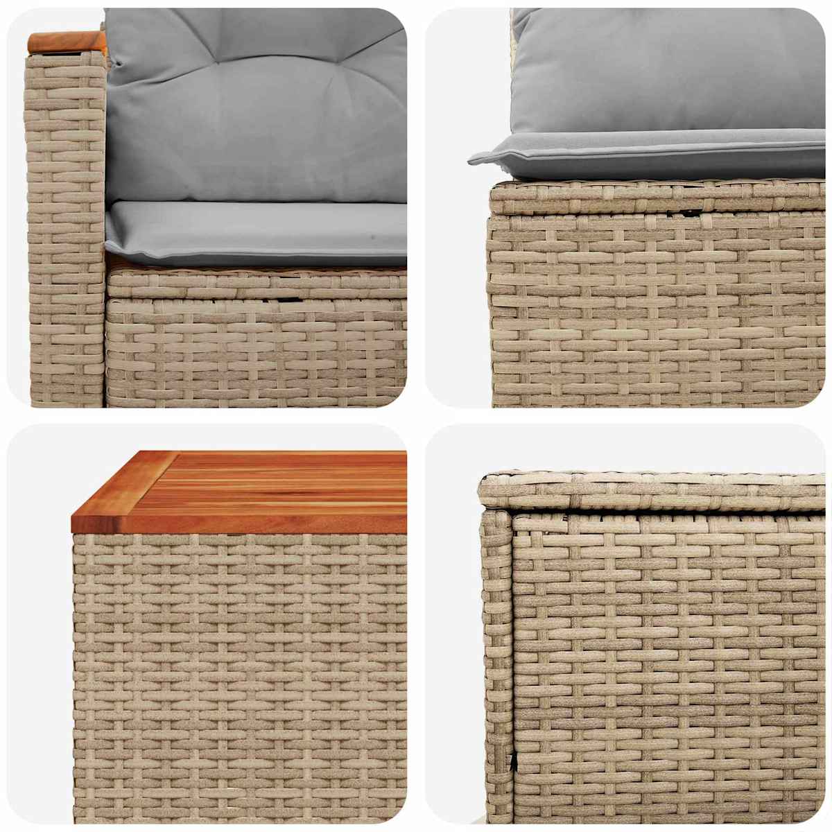 Sofa Sæt 8 stk. 55 x 55 x 37 cm - Billede 8