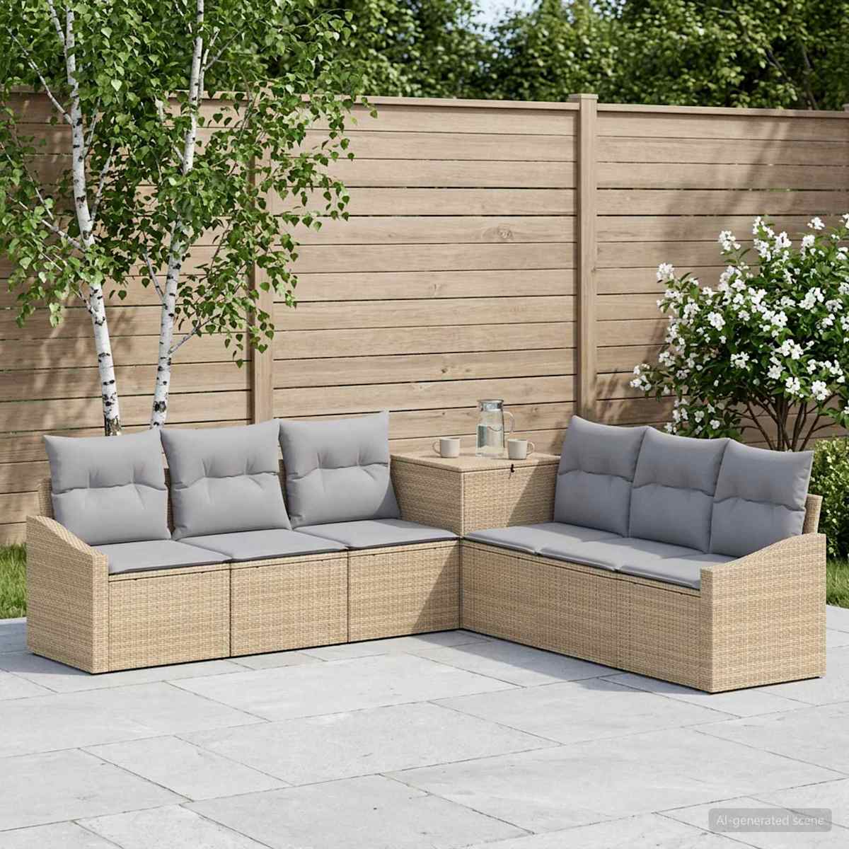 Sofa Sæt 7 stk. 123 x 62 x 69 cm