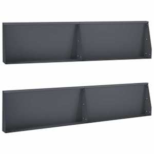 vidaXL Tugisein 4 tk 100 x 12 x 30 cm Teras Antratsiit