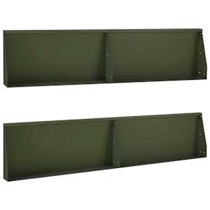 vidaXL Tugisein 4 tk 100 x 12 x 30 cm Teras Oliiviroheline