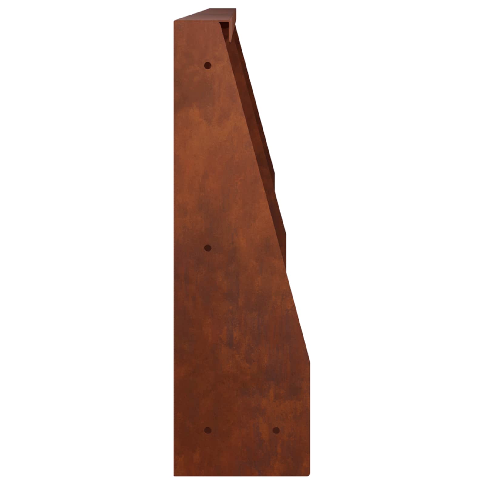 Zadrževanje stene 4 kos 60 x 12 x 30 cm Vremensko odporno jeklo