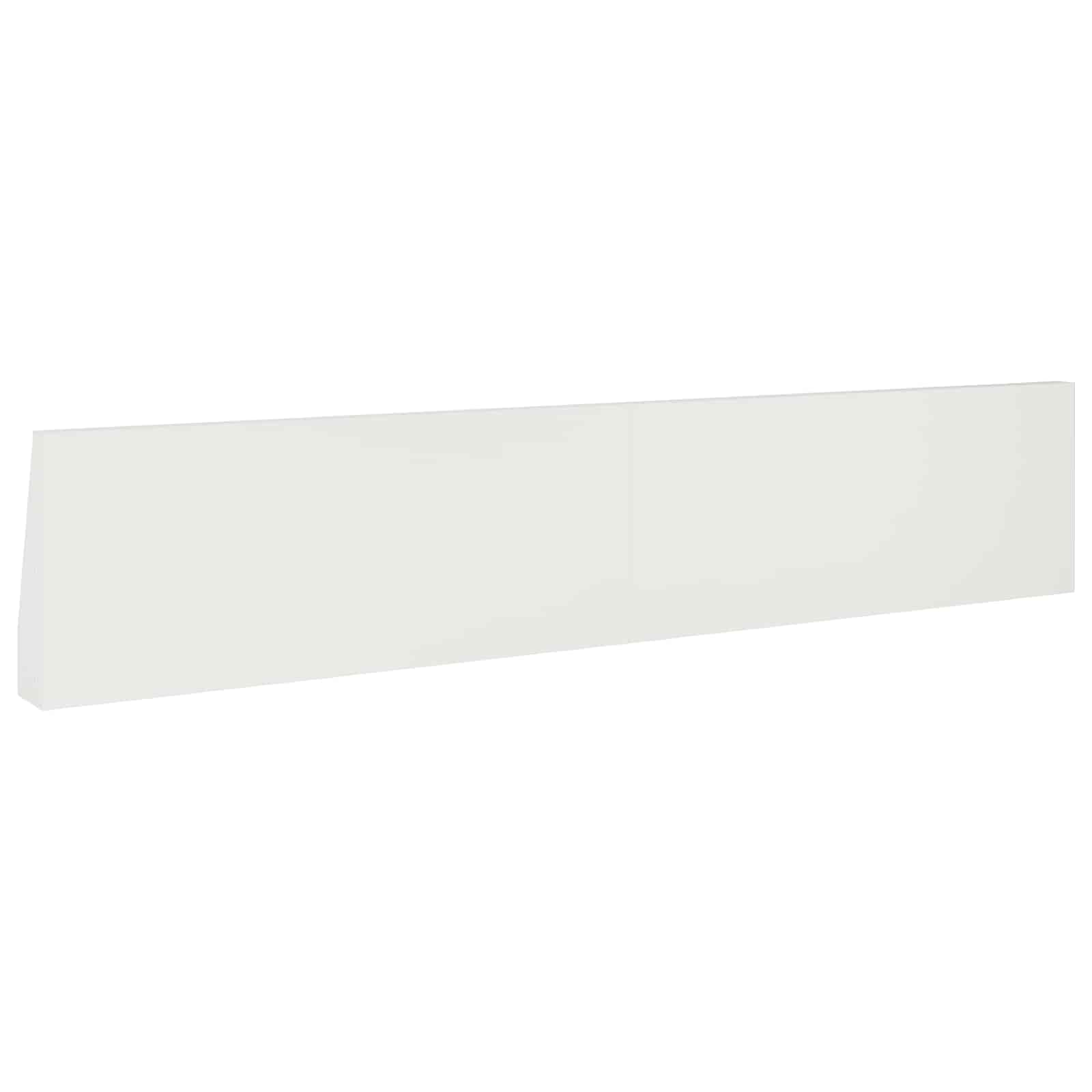 Zadrževanje stene 6 kos 100 x 12 x 30 cm Jeklo Bela