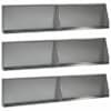vidaXL Tugisein 6 tk 100 x 12 x 40 cm Tsingitud teras H&otilde;bedane
