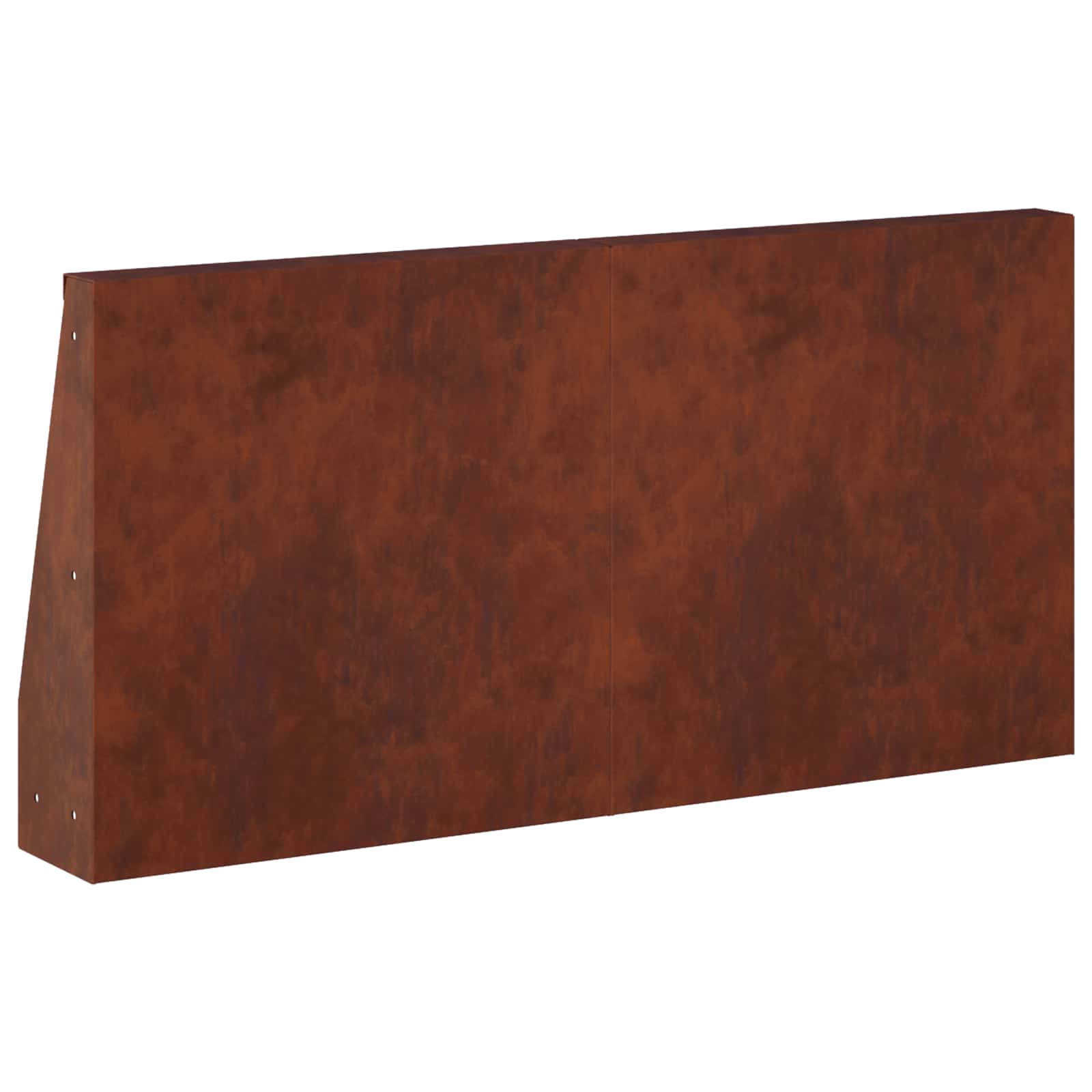 Zadrževanje stene 6 kos 40 x 12 x 30 cm Vremensko odporno jeklo