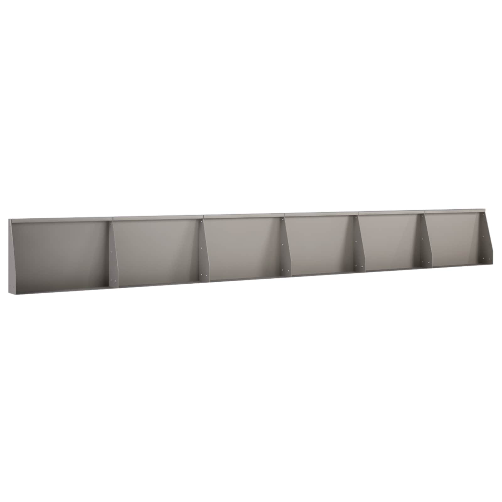Задържащи стени 6 бр. 60 x 12 x 50 см Кортенова стомана — изображение 3
