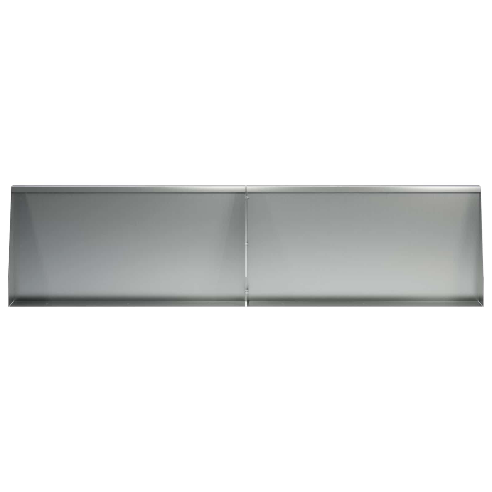 Задържащи стени 6 бр. 80 x 12 x 50 см Поцинкована стомана — изображение 3
