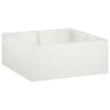vidaXL Tugisein 4 tk 100 x 100 x 30 cm Teras Valge