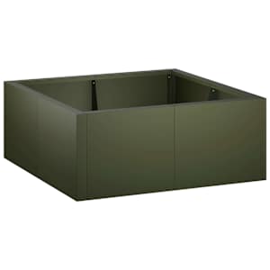 vidaXL Tugisein 4 tk 100 x 100 x 30 cm Teras Oliiviroheline