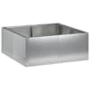 vidaXL Tugisein 4 tk 100 x 100 x 30 cm Tsingitud teras H&otilde;bedane