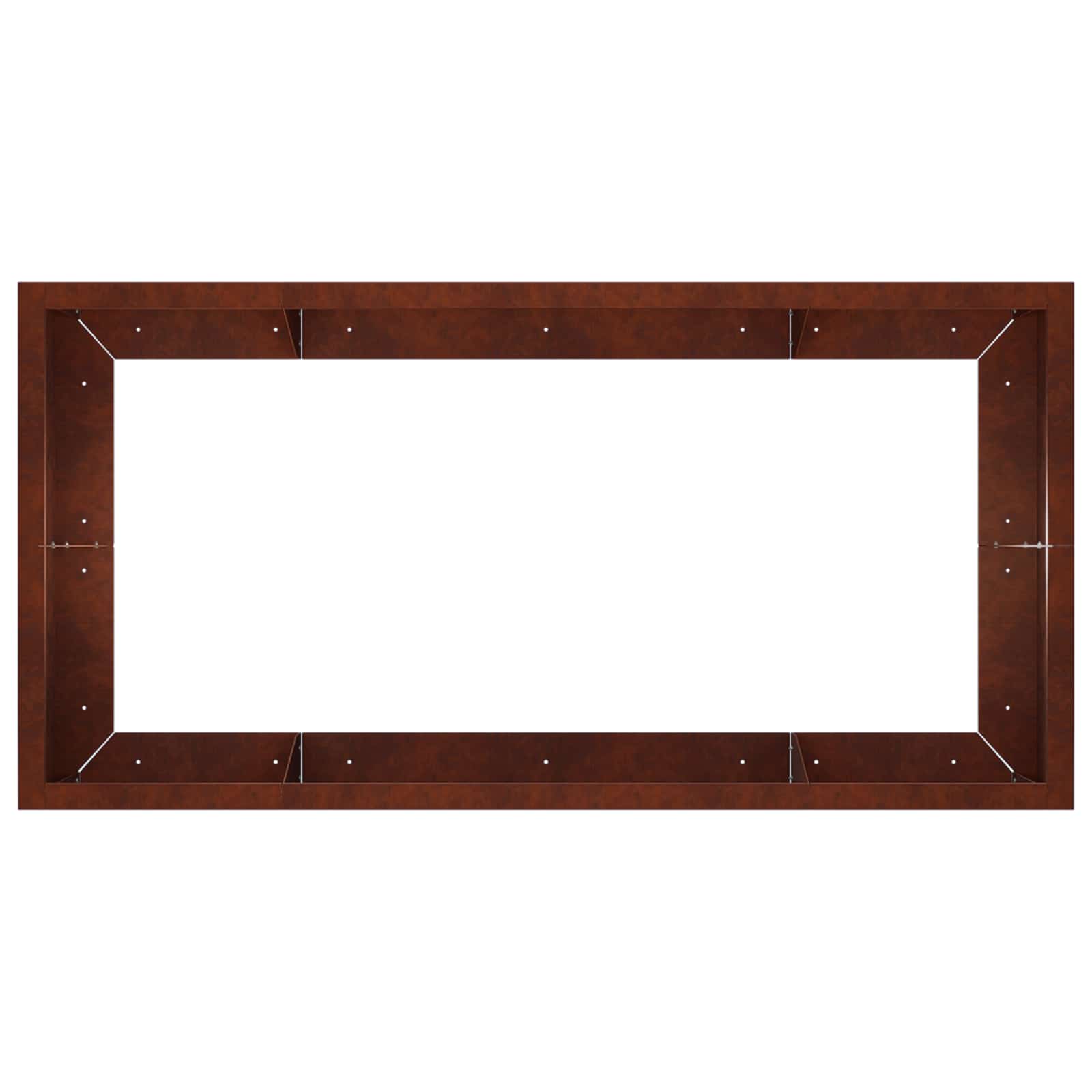 Zadrževanje stene 6 kos 200 x 100 x 30 cm Rjav