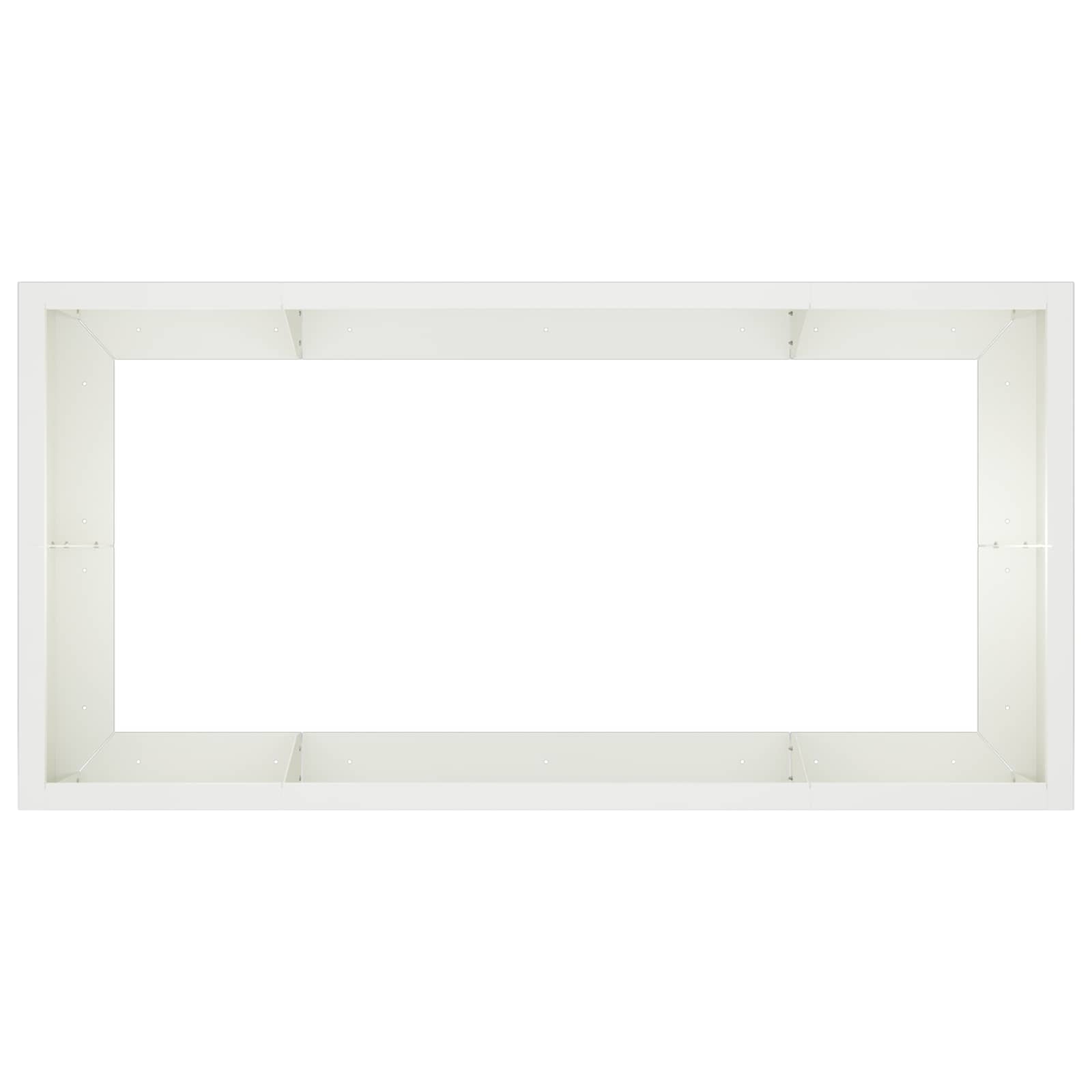 Zadrževanje stene 6 kos 200 x 100 x 40 cm Jeklo Bela