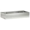 vidaXL Tugisein 6 tk 200 x 100 x 40 cm Roostevaba teras H&otilde;bedane