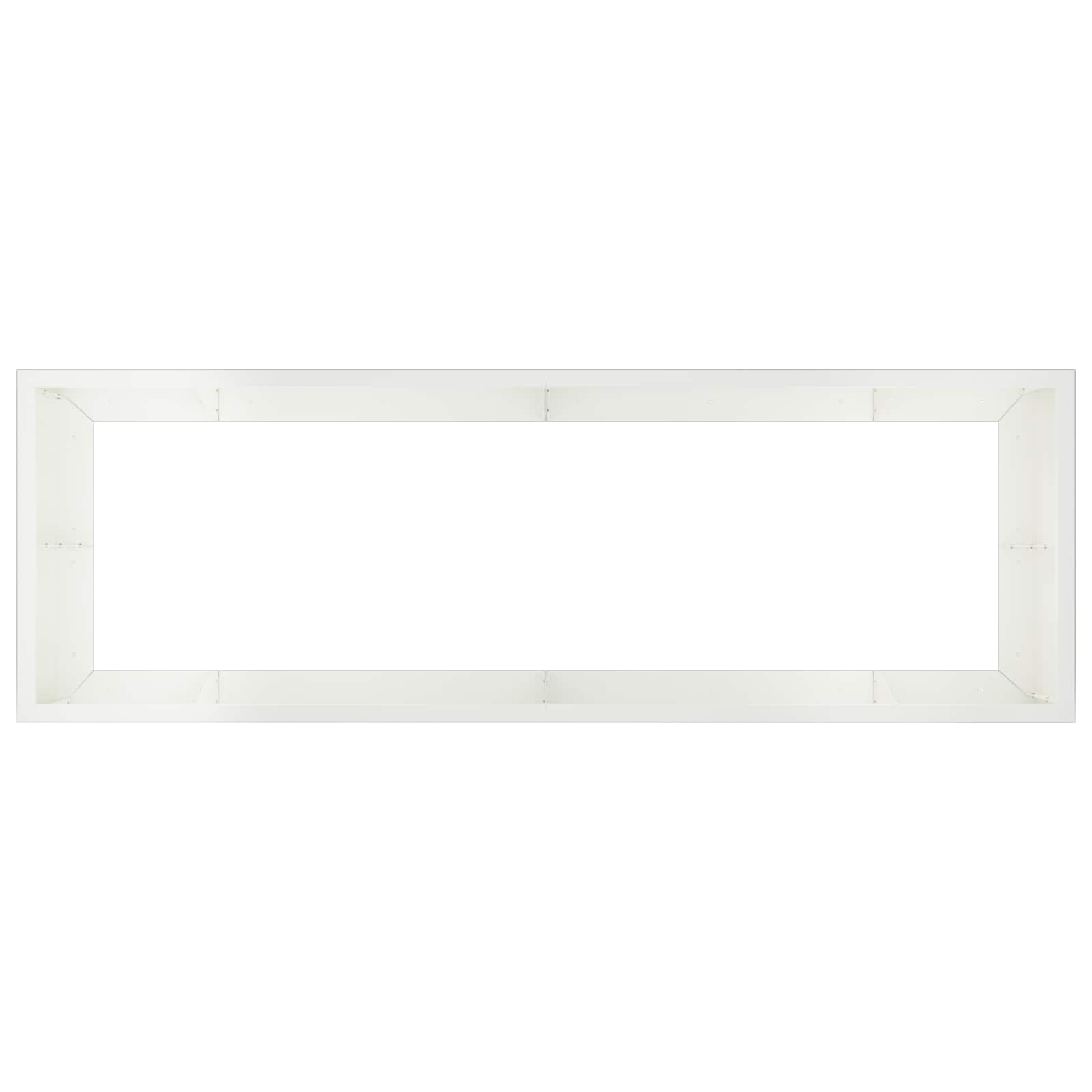 Zadrževanje stene 8 kos 300 x 100 x 30 cm Jeklo Bela