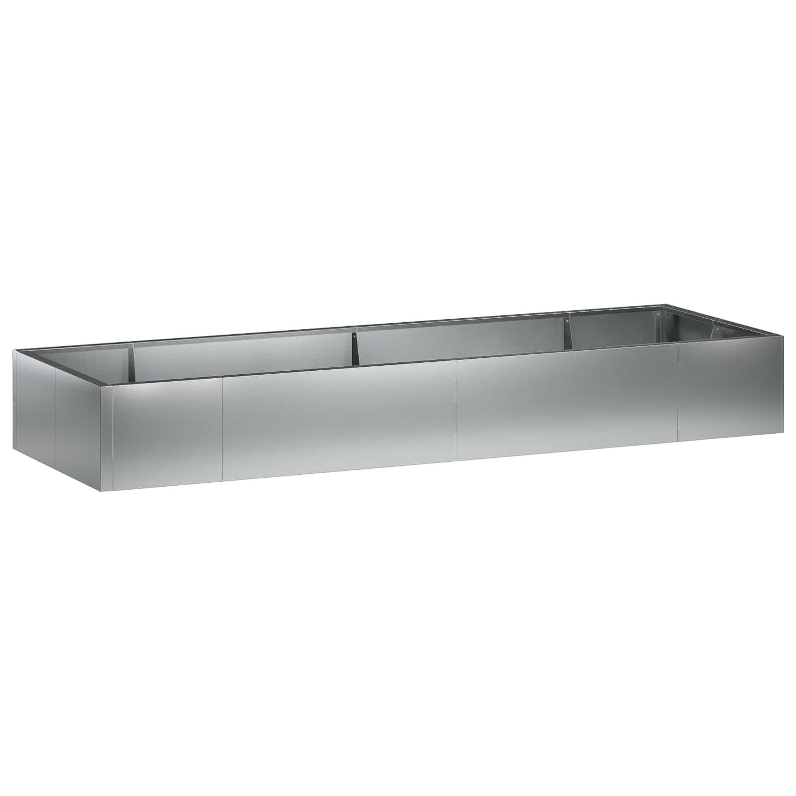 Задържащи стени 8 бр. 300 x 100 x 30 см Поцинкована стомана