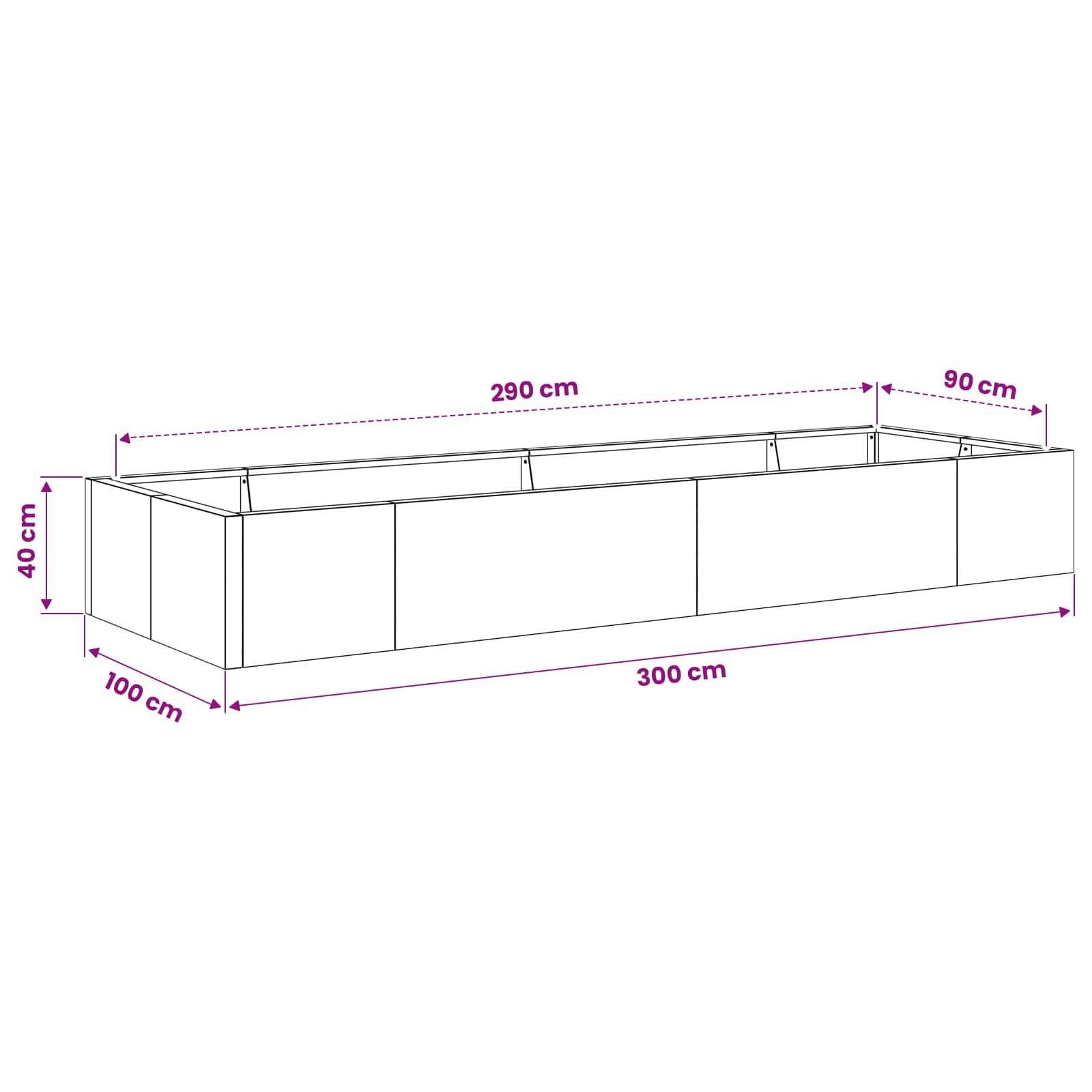 Retaining Wall size guide