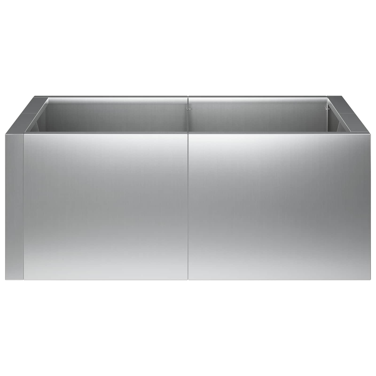 Zadrževanje stene 8 kos 300 x 100 x 40 cm Pocinkano jeklo