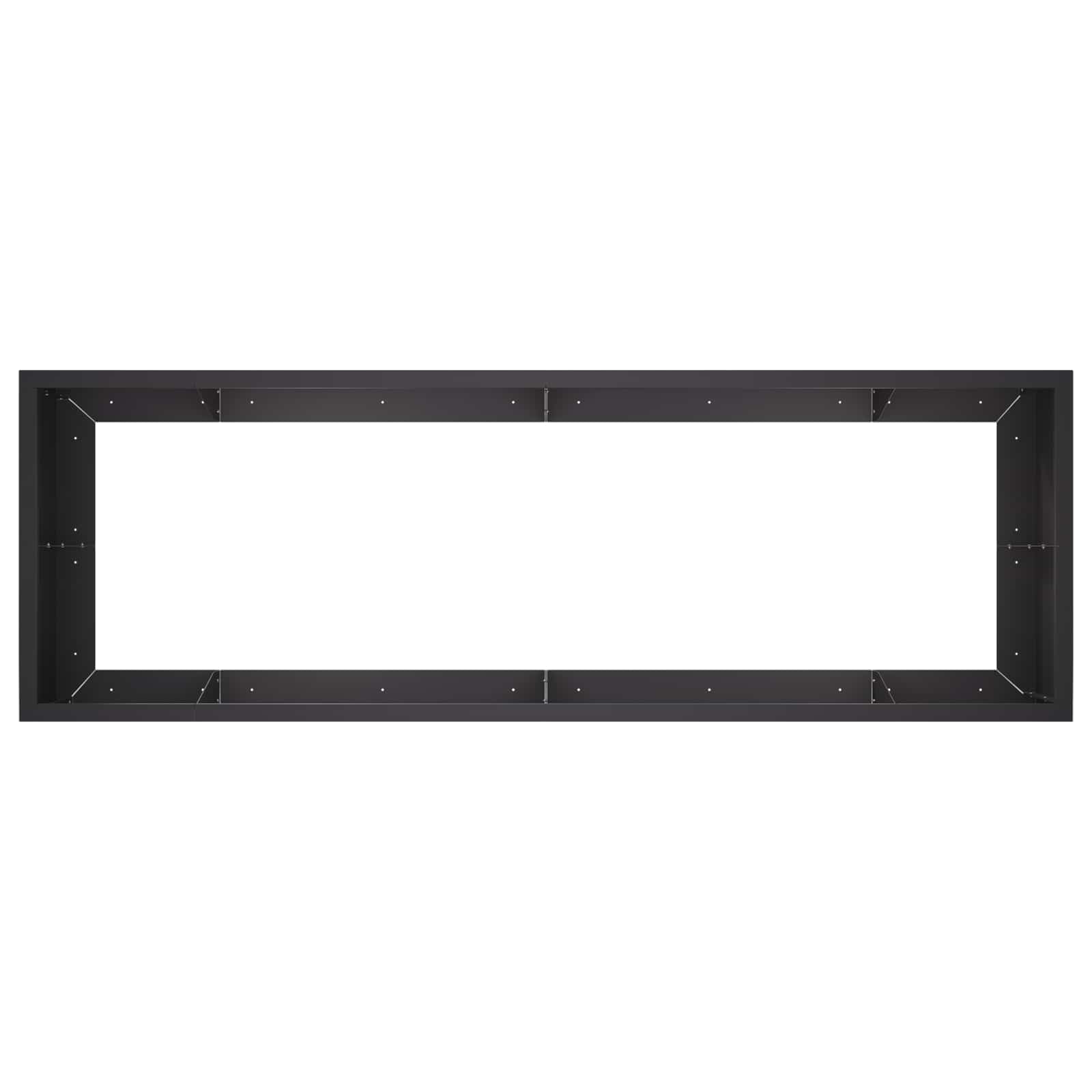 Zadrževanje stene 8 kos 300 x 100 x 50 cm Jeklo Črna
