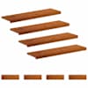 vidaXL Astme katte 8 tk 90 x 25 x 2 cm Pruun Tugev Tamme Puit