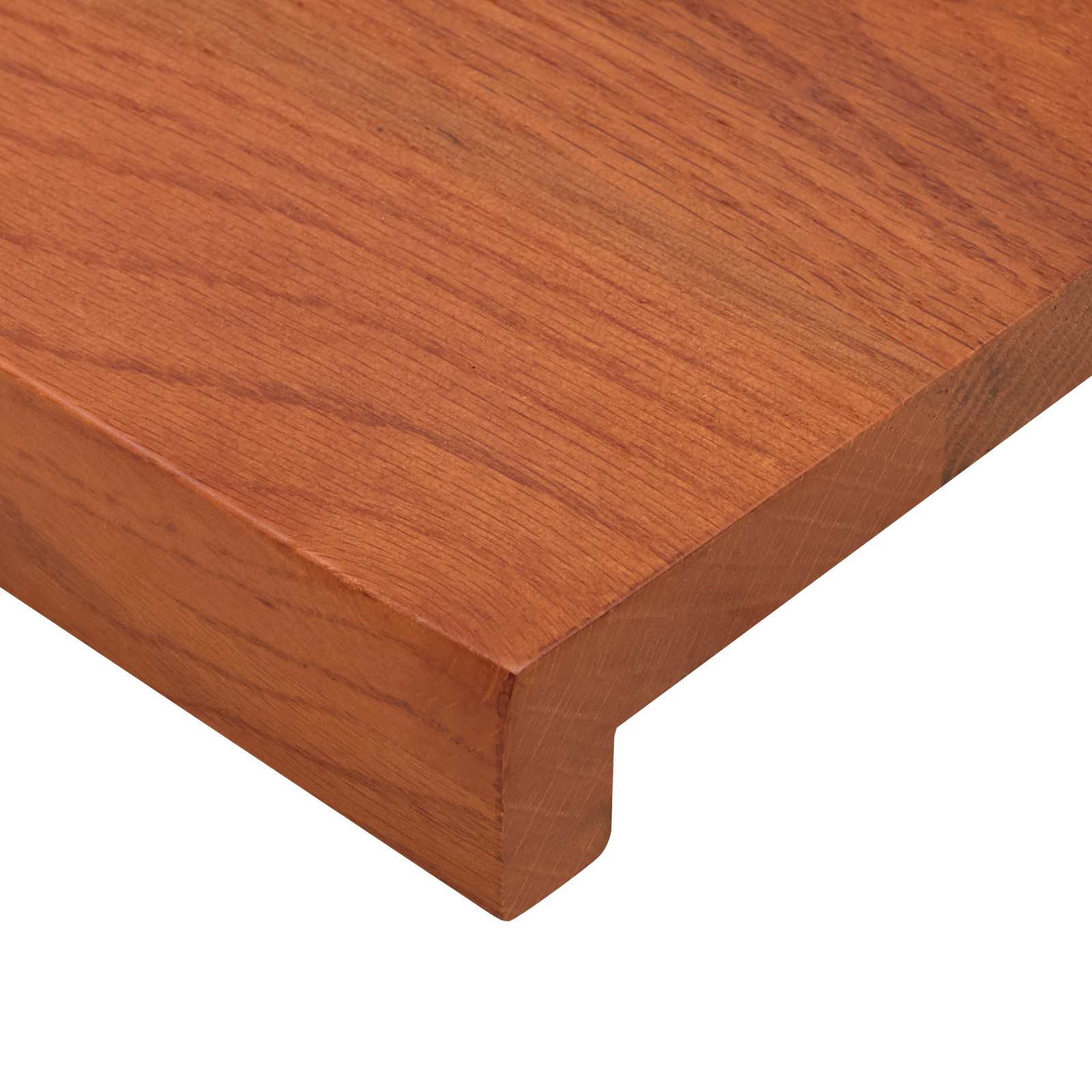 Trap Tread 16 st 100 x 30 x 2 cm Bruin Massief Eikenhout image 6
