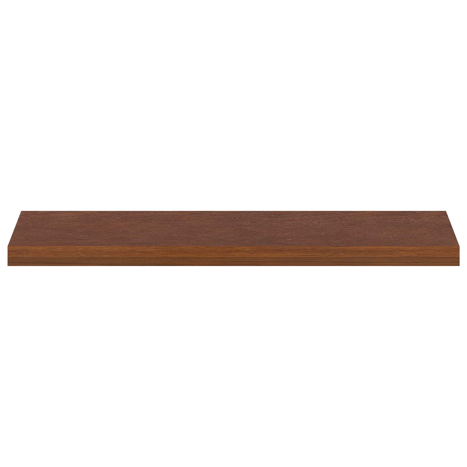 Trap Tread 16 st 90 x 30 x 2 cm Donkerbruin Massief Eikenhout image 3