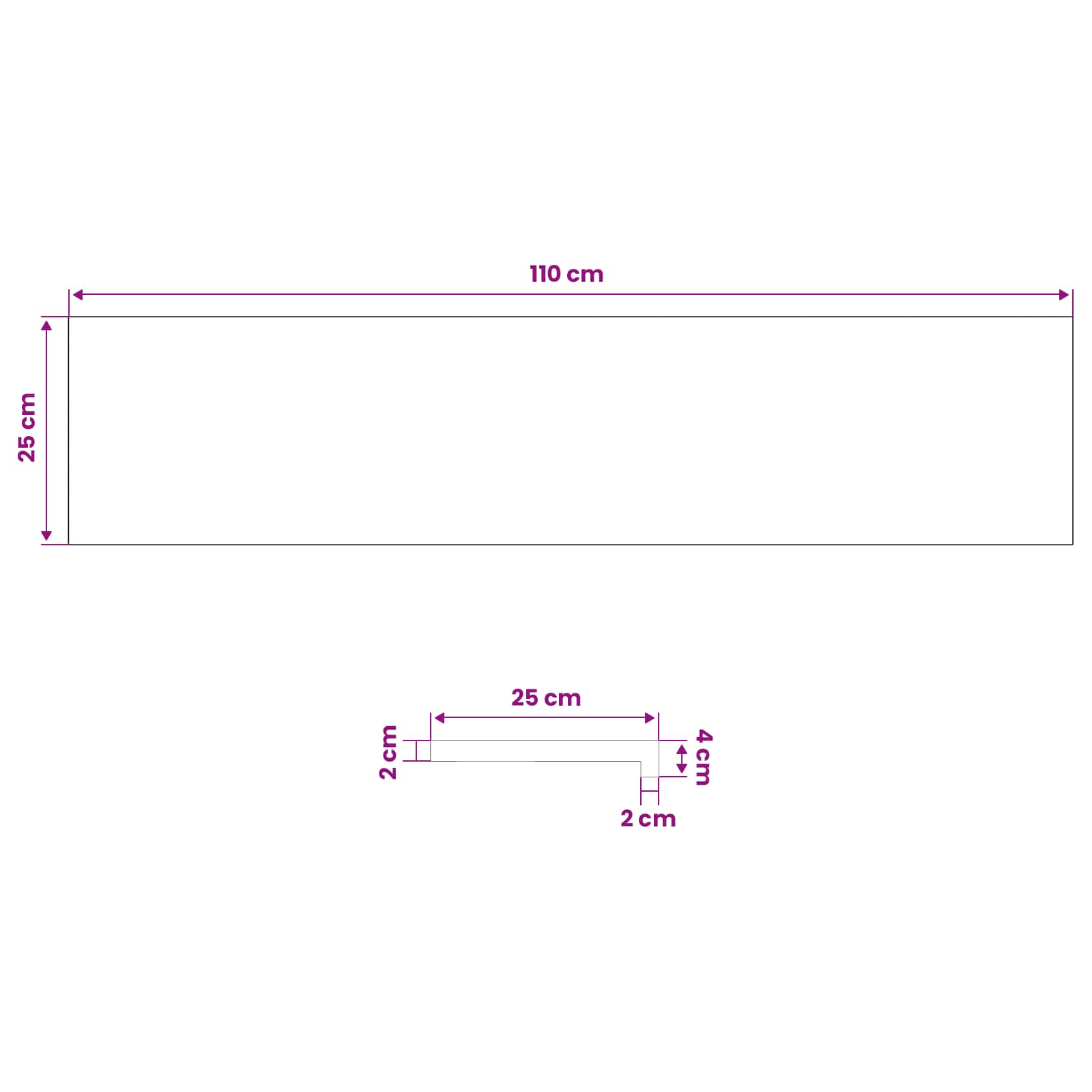 Trap Tread 20 st 110 x 25 x 2 cm Bruin Massief Eikenhout image 8