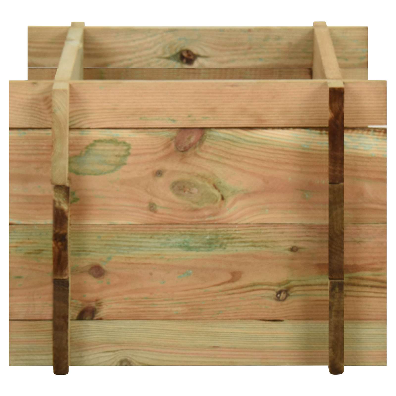 Tuin Verhoogd Groentenbed Groen 80 x 80 x 32 cm image 3