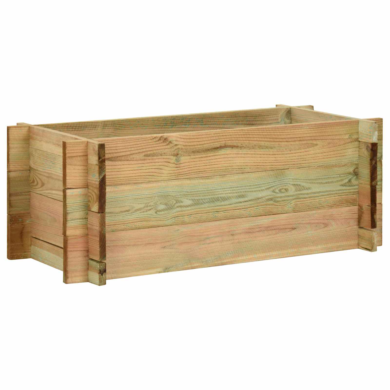 Tuin Verhoogd Groentenbed Groen 120 x 80 x 32 cm image 1